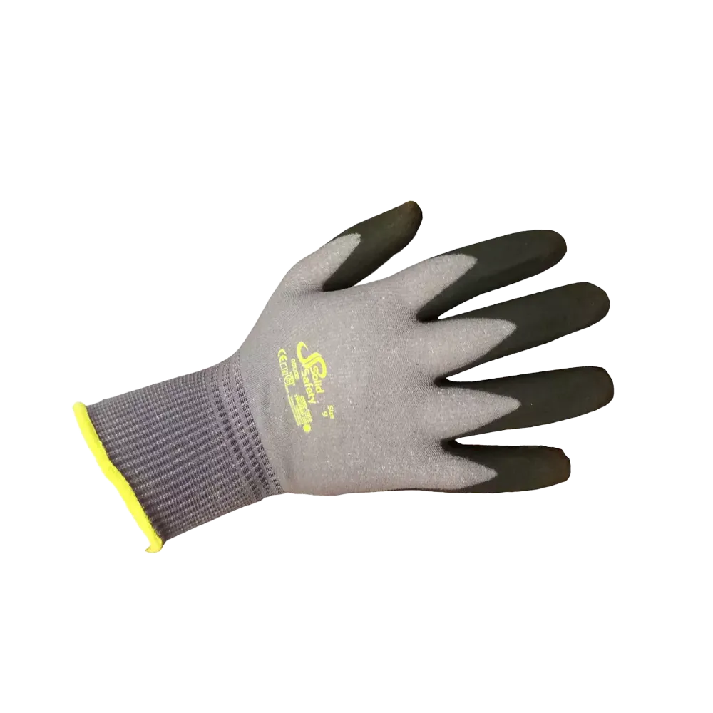 Montagehandschuh, Größe 8, grau, SolidSafety Tough Air: ultraleichter Arbeitsschutzhandschuh als PSA kaufen.