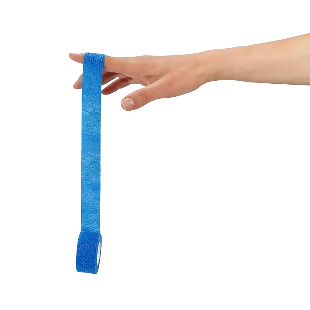 PP Mischung Schnellpflaster Rolle, Farbe blau, 2,5 cm x 4,5 m, Joy2Protect : selbstklebende und latexfreie Schnellpflaster auf der Rolle aus Polypropylenmischung für die Wundversorgung als Patientenbedarf kaufen.